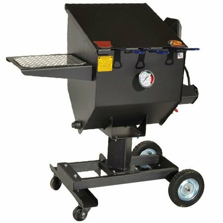 R & V WORKS FF3 8.5 Gallon Outdoor Cajun Deep Fryer 698FF3R